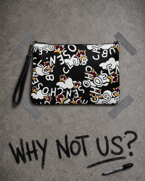 Black gazer crossbody bag