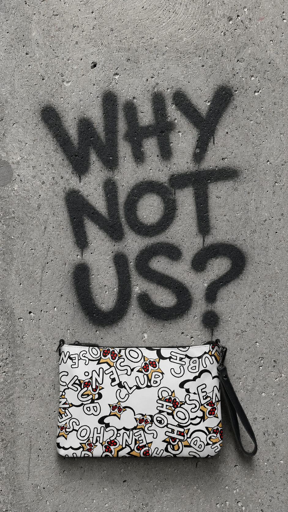 White gazer crossbody bag