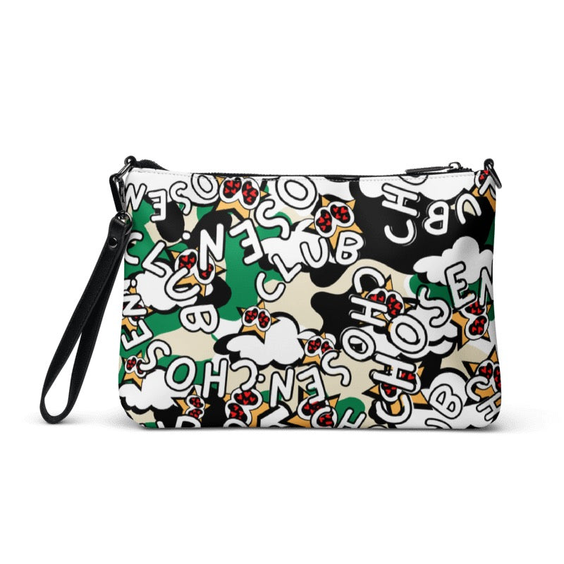 Camo crossbody bag