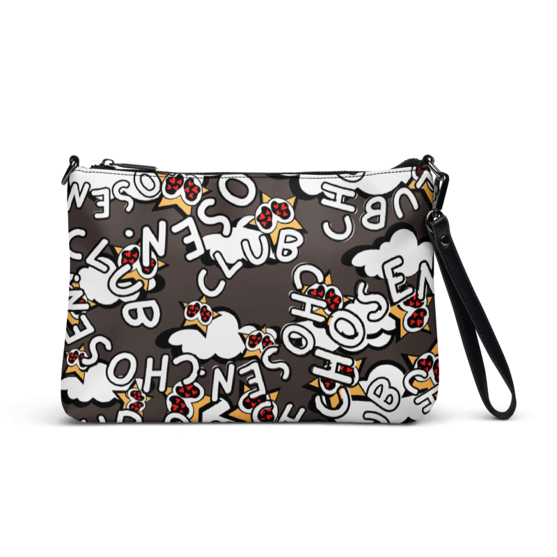 Brown gazer crossbody bag
