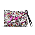 Pink camo gazer crossbody bag