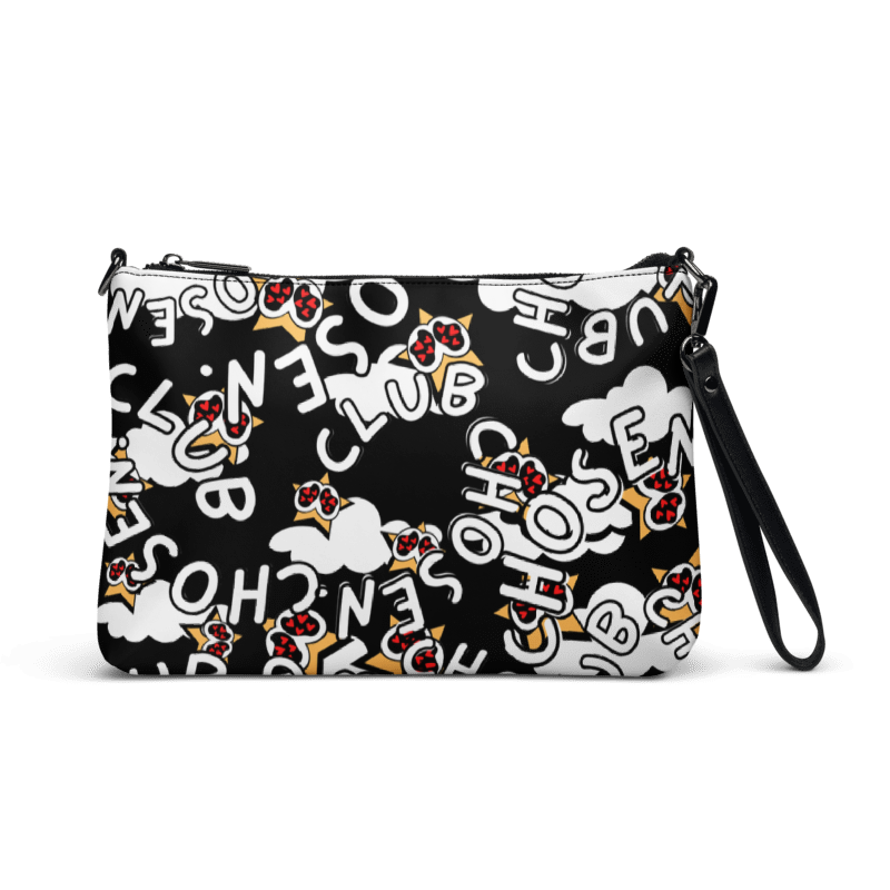 Black gazer crossbody bag