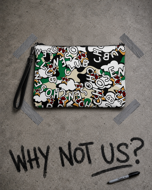 Camo crossbody bag